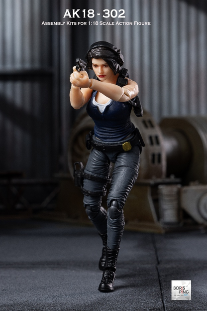 (30/7) BP AK18 Series Wave 3 - JENNA VALEN - 1/18 Action Figure By Boris Ping