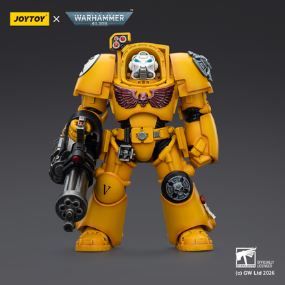 (20 FEB CUTOFF) Imperial Fists Terminator-Warhammer 40k 1/18 Action Figure By JOYTOY