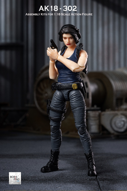 (30/7) BP AK18 Series Wave 3 - JENNA VALEN - 1/18 Action Figure By Boris Ping
