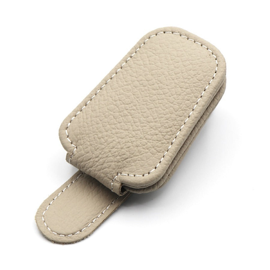 PU leather car eye environment clip
