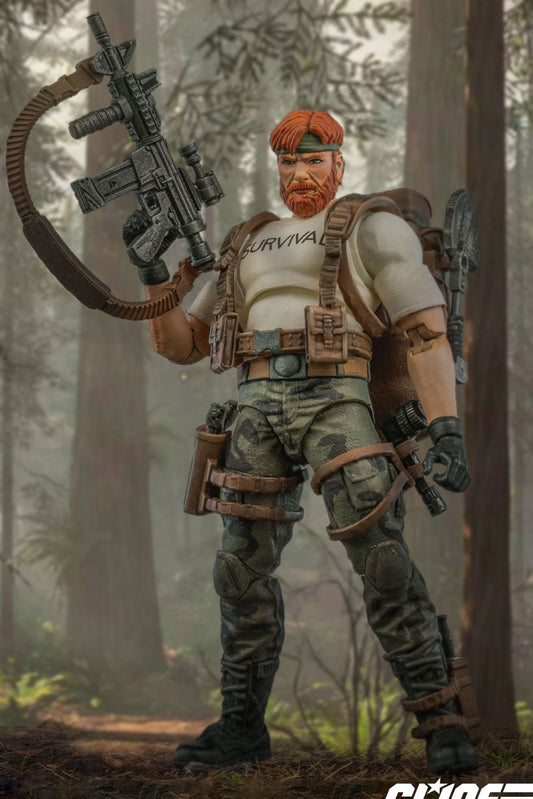 Exquisite Mini Series 1/18 G.I.Joe Stuart Outback Selkirk - Action Figure By HIYA Toys
