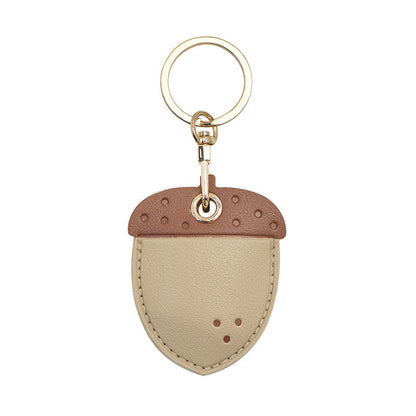 Leather bag pendant - fruit series