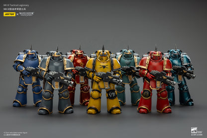 Warhammer MK lll Tactical Legionary Set - Warhammer "The Horus Heresy" 1/18 Action Figure By JOYTOY