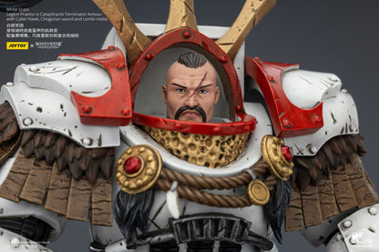 (25 FEB CUT OFF)White Scars Stormseer Consul & Legion Praetor -Warhammer 40k 1/18 Action Figure By JOYTOY