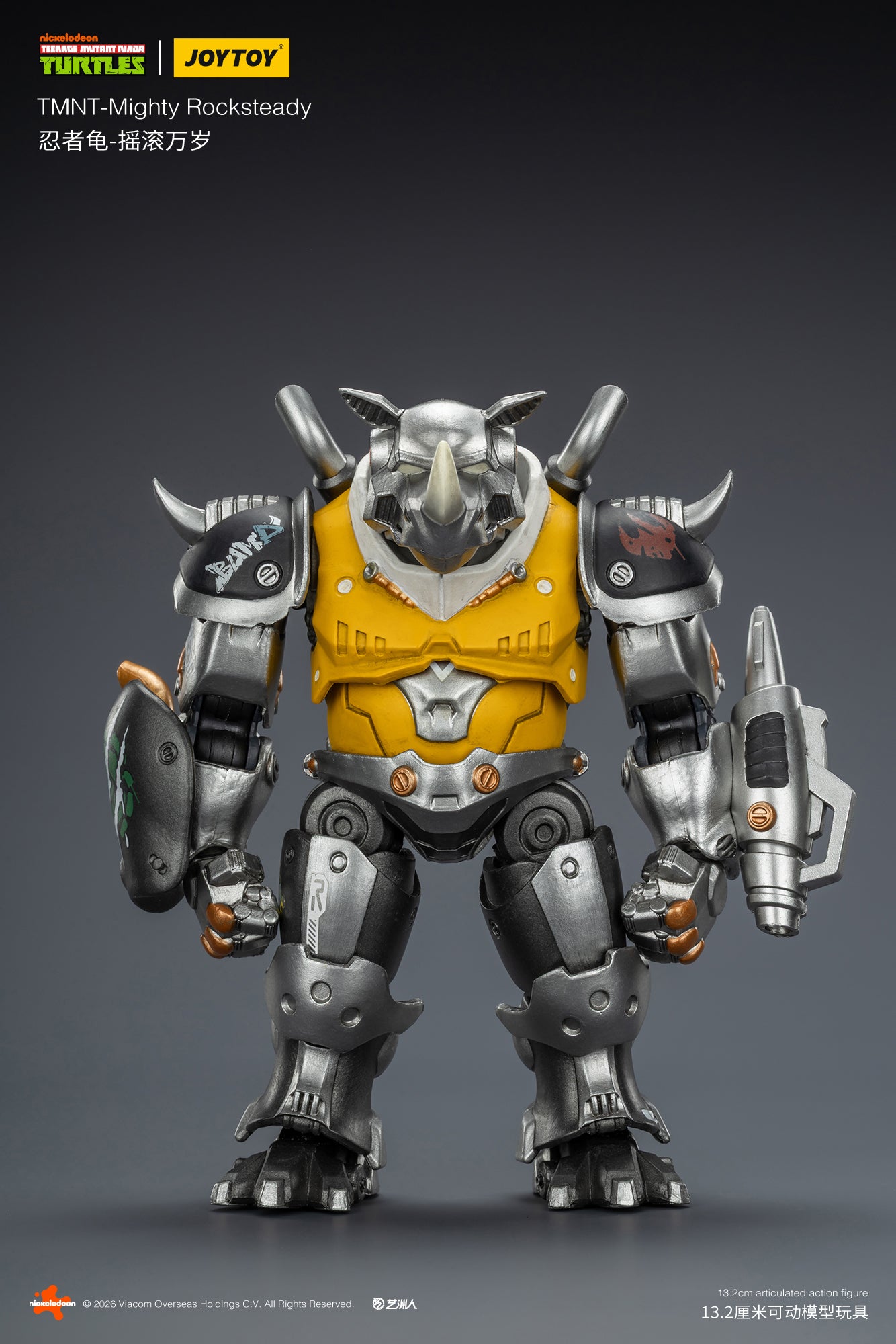 (25 FEB CUT OFF)TMNT-Super Bebop & Mighty Rocksteady -TMNT 40k 1/18 Action Figure By JOYTOY