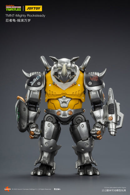 (25 FEB CUT OFF)TMNT-Super Bebop & Mighty Rocksteady -TMNT 40k 1/18 Action Figure By JOYTOY