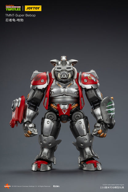 (25 FEB CUT OFF)TMNT-Super Bebop & Mighty Rocksteady -TMNT 40k 1/18 Action Figure By JOYTOY