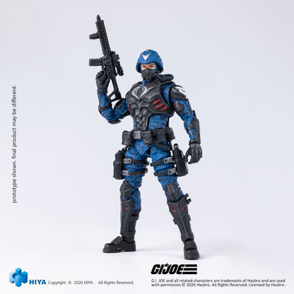 (30/7) Exquisite Mini Series 1/18 Scale 4.1 Inch G.I.Joe Cobra Officer Action Figure By HIYA Toys