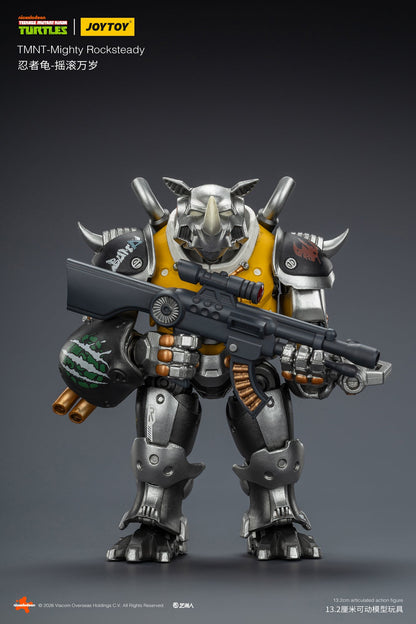 (25 FEB CUT OFF)TMNT-Super Bebop & Mighty Rocksteady -TMNT 40k 1/18 Action Figure By JOYTOY