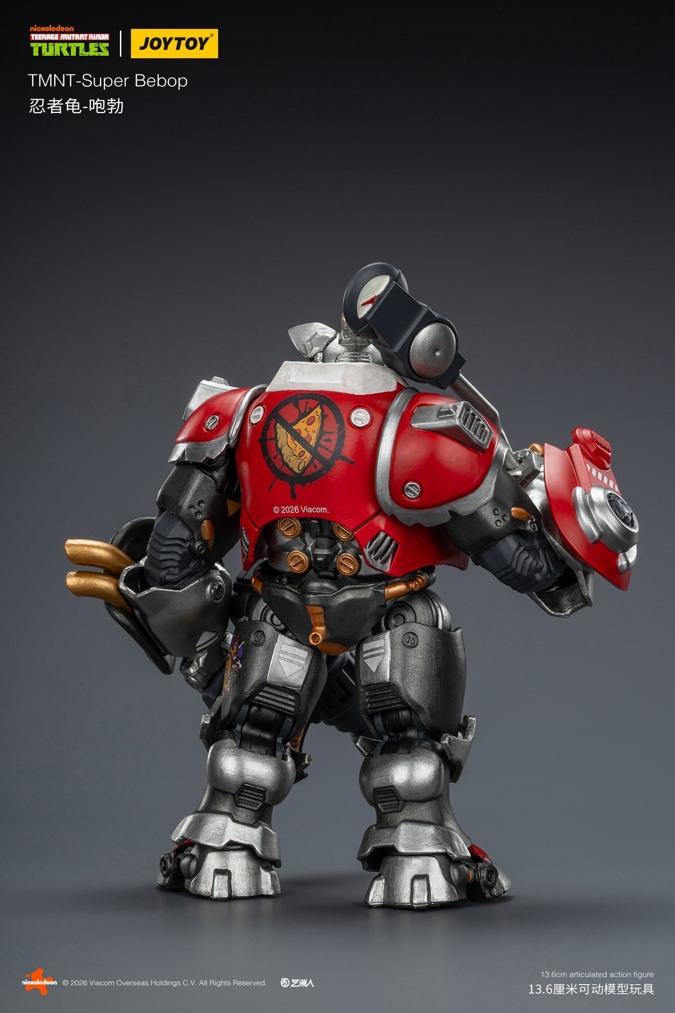 (25 FEB CUT OFF)TMNT-Super Bebop & Mighty Rocksteady -TMNT 40k 1/18 Action Figure By JOYTOY