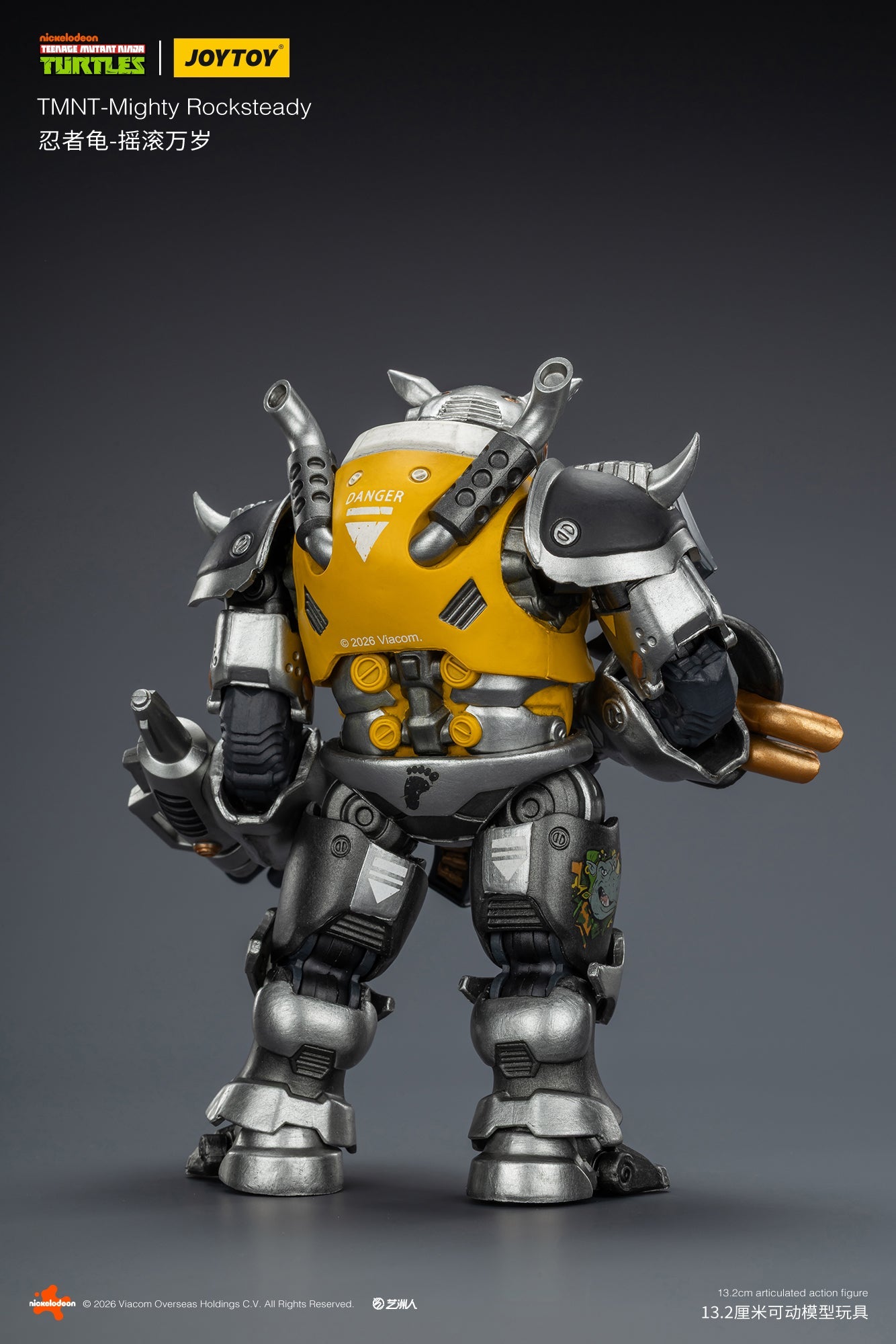 (25 FEB CUT OFF)TMNT-Super Bebop & Mighty Rocksteady -TMNT 40k 1/18 Action Figure By JOYTOY