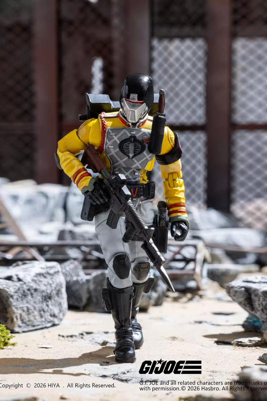 (15/7)G.I.Joe Crimson Guard Python Patrol Version - HIYA Exquisite Mini Series 1/18 Scale Action Figure