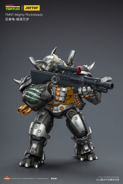 (25 FEB CUT OFF)TMNT-Super Bebop & Mighty Rocksteady -TMNT 40k 1/18 Action Figure By JOYTOY