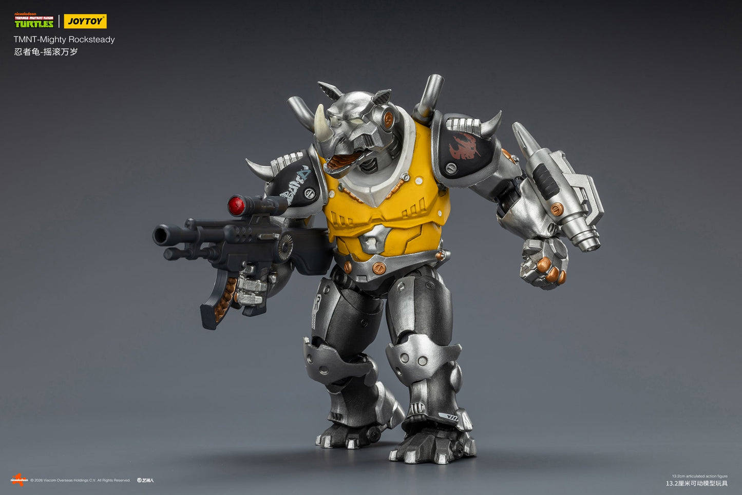 (25 FEB CUT OFF)TMNT-Super Bebop & Mighty Rocksteady -TMNT 40k 1/18 Action Figure By JOYTOY