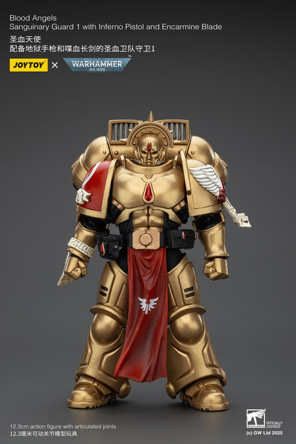 Blood Angels Sanguinary Guard - 1/18 warhammer 40k Action Figure By JOYTOY