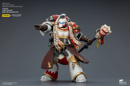 (25 FEB CUT OFF)White Scars Stormseer Consul & Legion Praetor -Warhammer 40k 1/18 Action Figure By JOYTOY