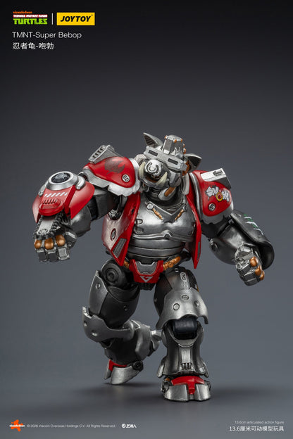 (25 FEB CUT OFF)TMNT-Super Bebop & Mighty Rocksteady -TMNT 40k 1/18 Action Figure By JOYTOY