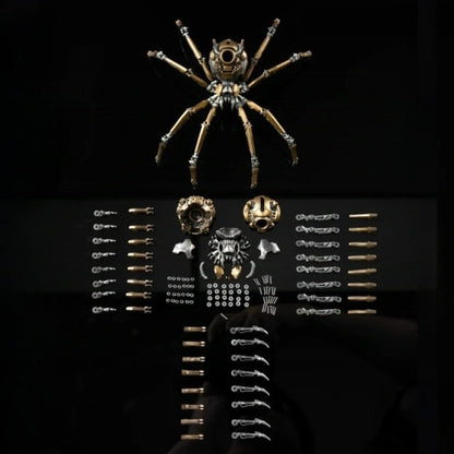 3D Metal Puzzles - Mechanical Spider Ornament