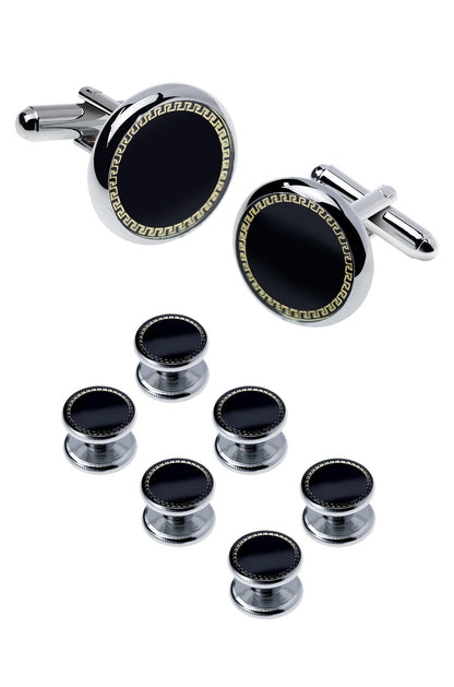 12 Pairs Classic Men's Cufflinks