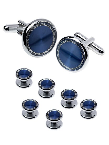 12 Pairs Classic Men's Cufflinks