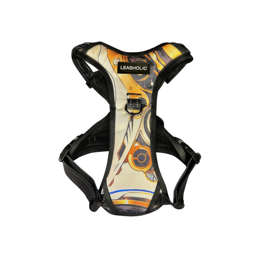 Oxford Cloth No-Pull Harness - Platinum Mechanical