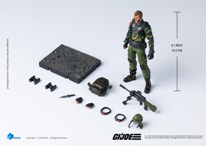 (30/6) 1/18 G.I.Joe Dusty Tiger Force - Exquisite Mini Series Action Figure By HIYA Toys