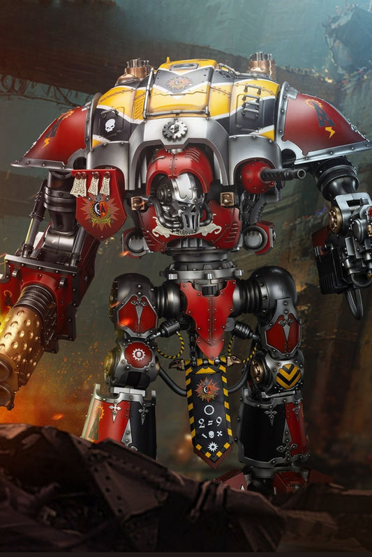 Imperial Knights House Raven Knight Errant - 1/18 warhammer 40k Action Figure By JOYTOY