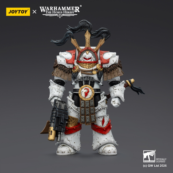 (25 FEB CUT OFF)White Scars Stormseer Consul & Legion Praetor -Warhammer 40k 1/18 Action Figure By JOYTOY