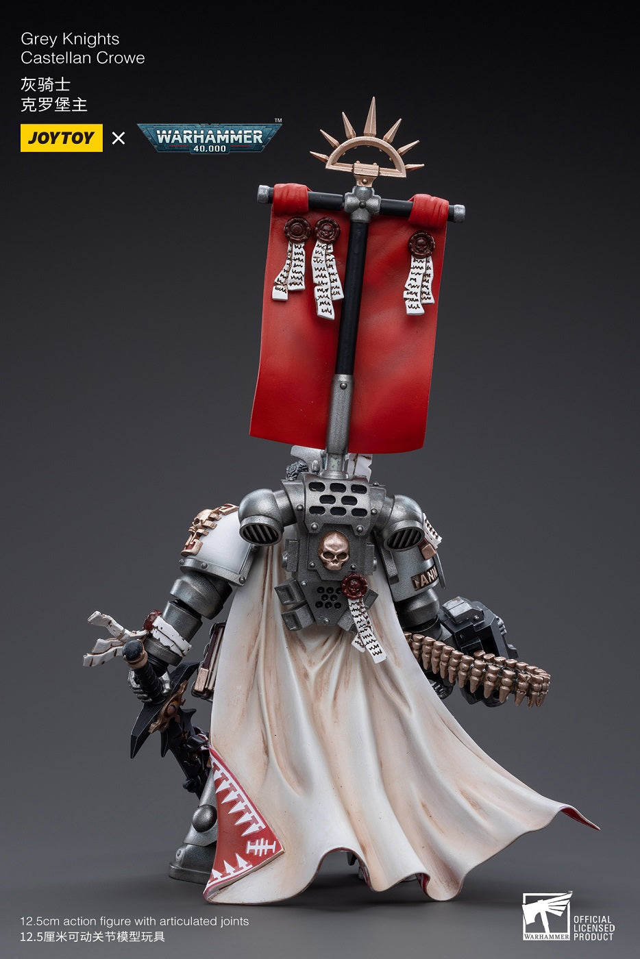 Grey Knights Castellan Crowe - Warhammer 40K Action Figure By JOYTOY