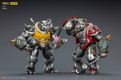 (25 FEB CUT OFF)TMNT-Super Bebop & Mighty Rocksteady -TMNT 40k 1/18 Action Figure By JOYTOY