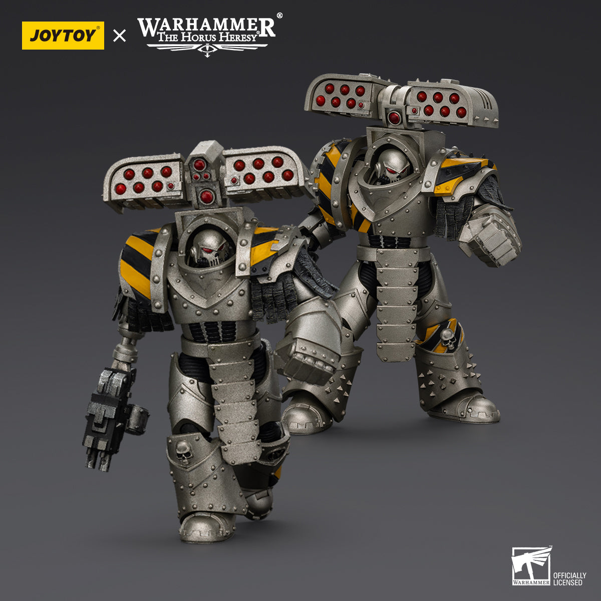 Iron Warriors Tyrant Siege Terminator - Warhammer "The Horus Heresy"1/18 Action Figure By JOYTOY