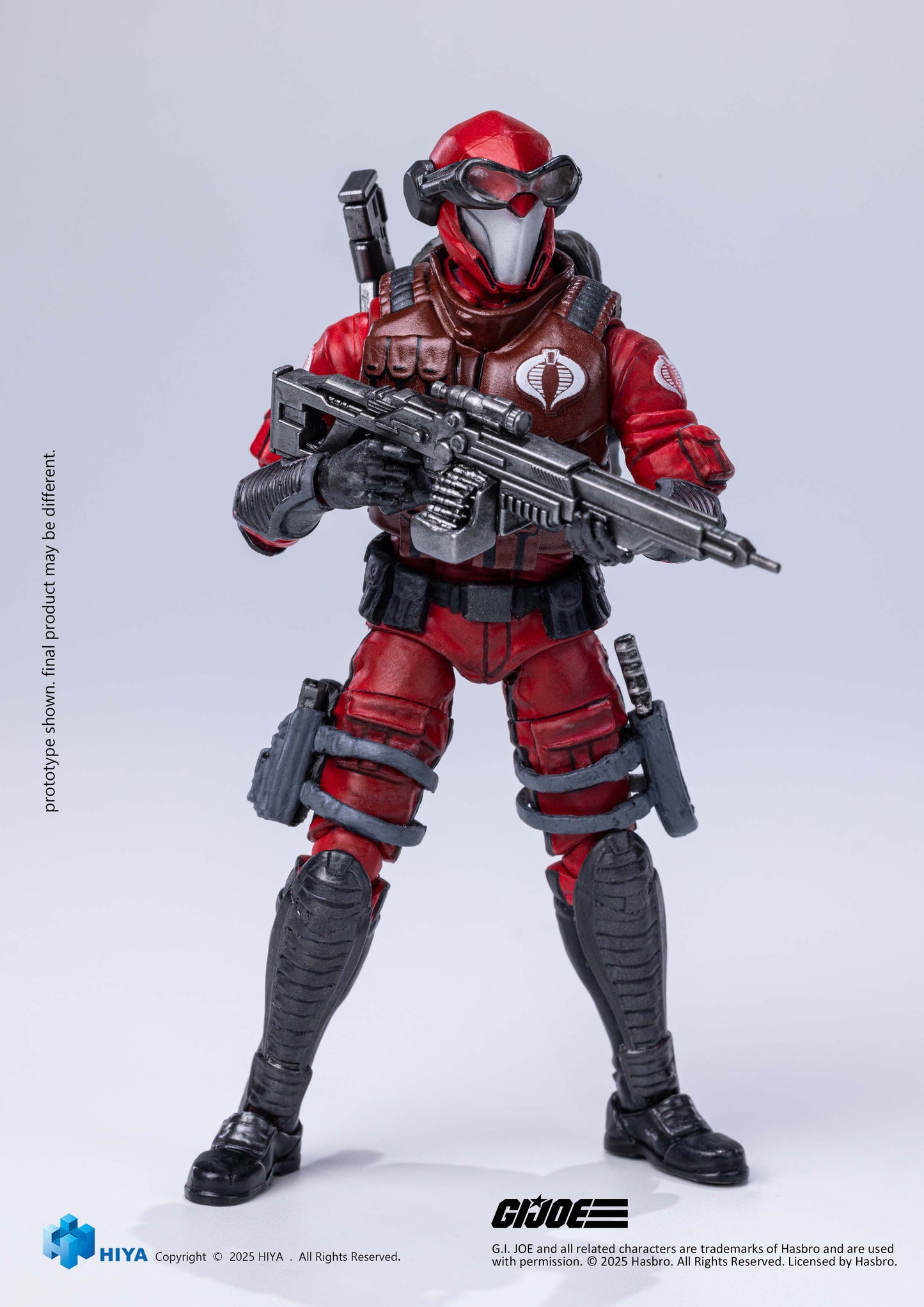 G.I.Joe Crimson Viper Exquisite Mini Series - 1/18 Scale Action Figure By HIYA Toys