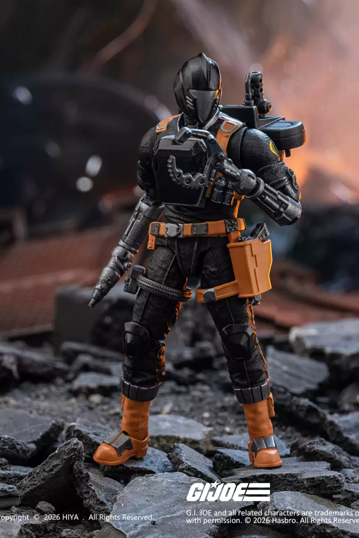 (15/7)G.I.Joe B.A.T. Action Figure - HIYA Exquisite Mini Series 1/18 Action Figure