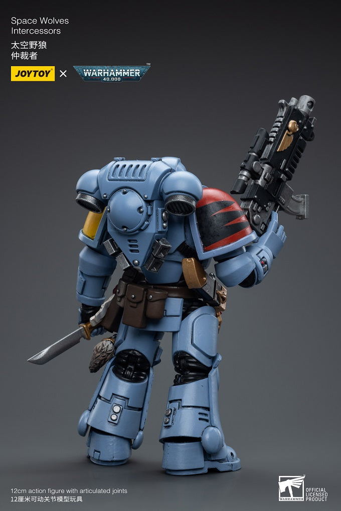(Re-run) Space Wolves Intercessors - Warhammer 40K Action Figure By JOYTOY