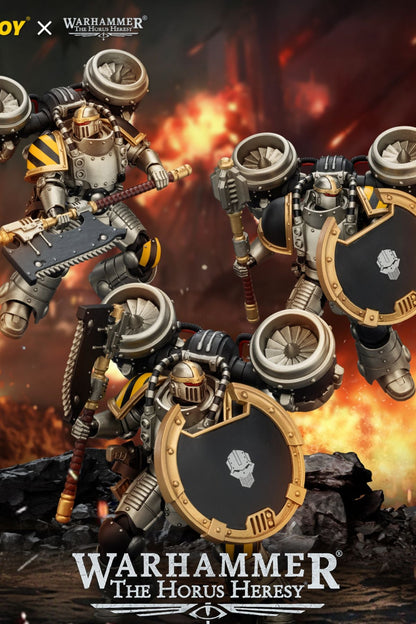 (20/6 CUTOFF)Iron Warriors MkII Assault Sergeant & Legionary - Primarch-Warhammer 40k 1/18 Action Figure By JOYTOY