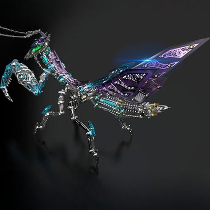3D Metal Puzzles - Mantis (Purple and Green)