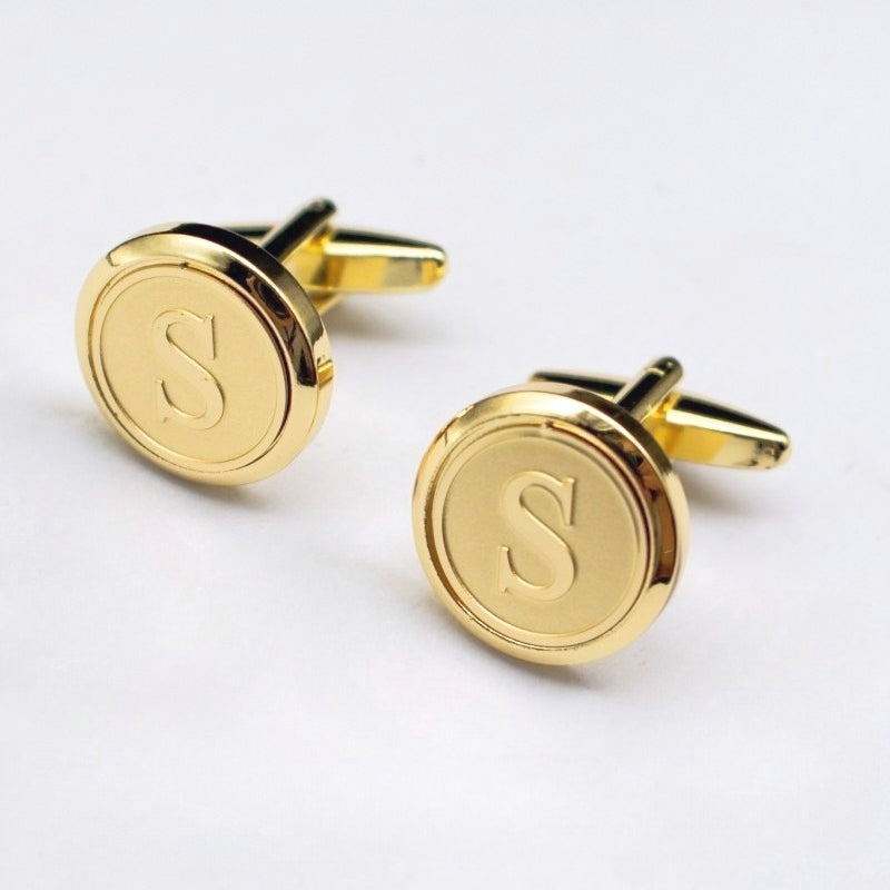 Electroplated Formal Cufflinks Set