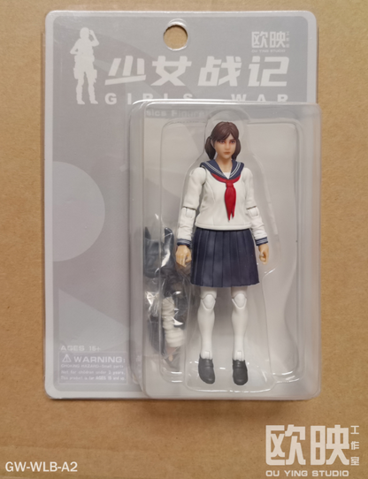 (CUTOFF APR 8 ) PGV General Female GIRLS WAR  - 1/18 Action Figure by Planet Green Valley