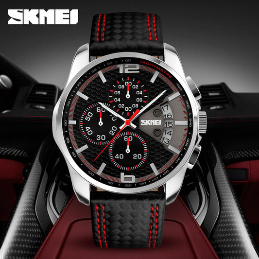 SKMEI- Men's Waterproof Quartz Watch-9106
