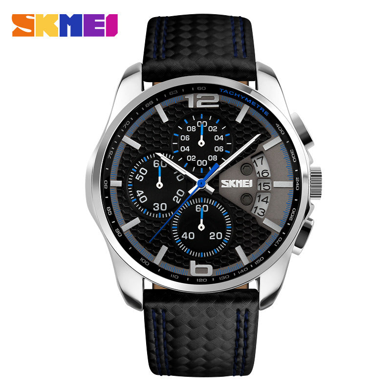 SKMEI- Men's Waterproof Quartz Watch-9106