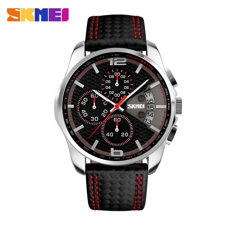 SKMEI- Men's Waterproof Quartz Watch-9106