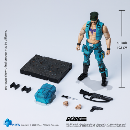 G.I.Joe Gung-Ho Marine Version Exquisite Mini Series - 1/18 Scale Action Figure By HIYA Toys