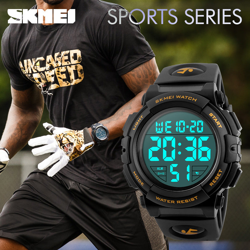 SKMEI - Waterproof Digital Sports Watch for Men- 1258/1268