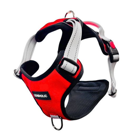 Smart Max No Pull Harness - Crimson with Black