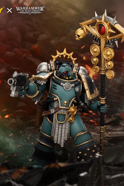 (29/10/2026) Sons of Horus Herald Consul with Icon of Allegiance, Bolt Pistol and Power Weapon - "The Horus (29/10/2026) Heresy" Warhammer 1/18 Action Figure By JOYTOY