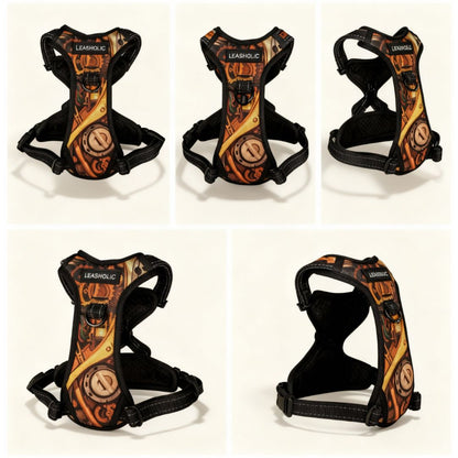 Oxford Cloth No-Pull Harness - Vintage Watch Movement