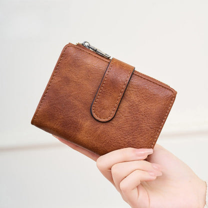 Ladies Leather Bag - Vintage Change Holder