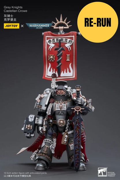 (RE-RUN) Grey Knights Castellan Crowe - Warhammer 40K 1/18 Action Figure By JOYTOY