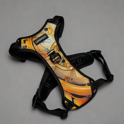 Oxford Cloth No-Pull Harness - Vintage Watch Movement