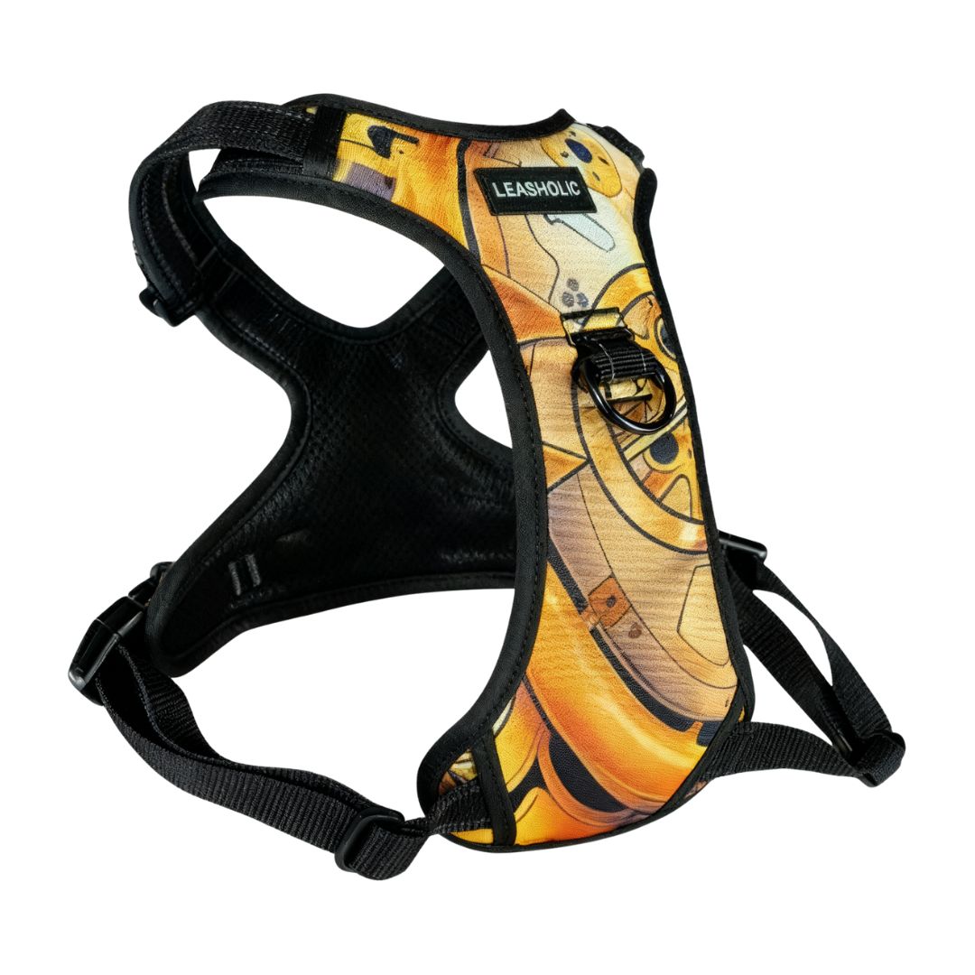 Oxford Cloth No-Pull Harness - Vintage Watch Movement